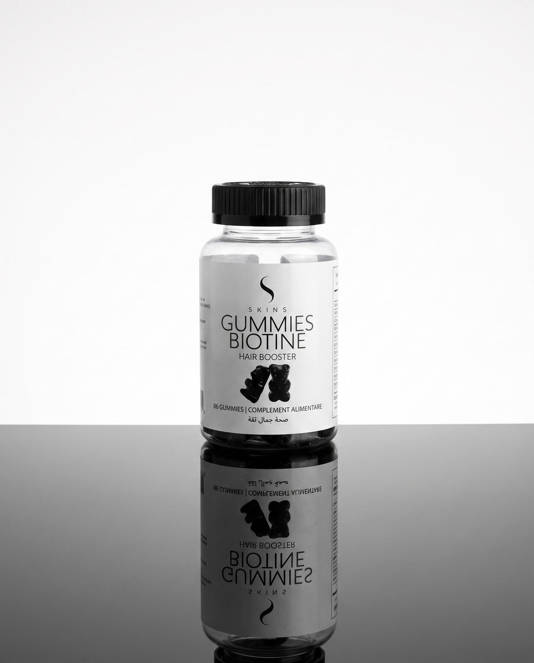 Flacon Gummies Biotine SKINS